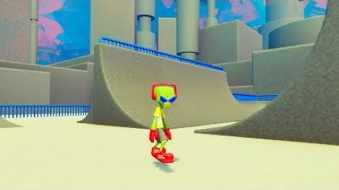 Dreams PS4 FREERIDE Hoverboard Skatepark Demo created in Dreams Early Access