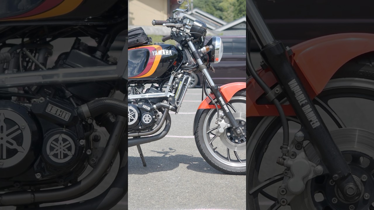 BEETチャンバーの極上RZ250を撮影させていただきました❗️バイク神社