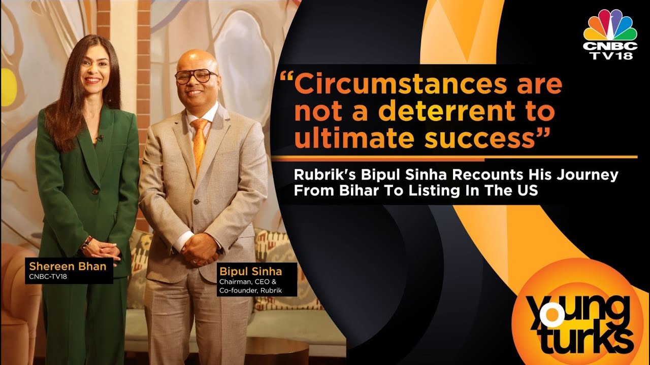 LIVE | Rubrik's Journey With Chairman & Co-Founder Bipul Sinha From Bihar To Nasdaq | CNBC TV18
