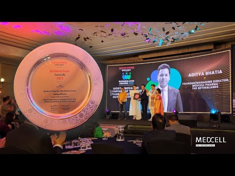 Most Innovative Company of the Year, Medcell The Netherlands | Business Icon Awards 2023 by Outlook - video from Medcell Pharma