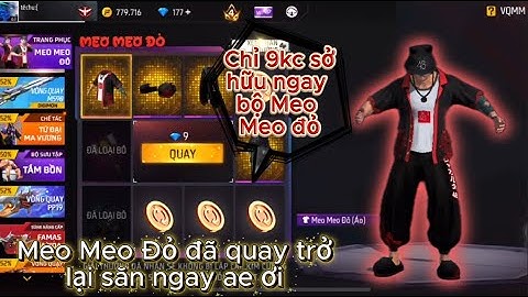 [Free Fire] Chỉ 9KC Sở Hữu Ngay Bộ Meo Meo Đỏ #freefire #booyah #ff #gaming #freefirelovers #funny