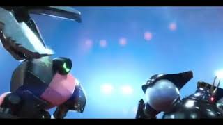 Hiro (megabot) Vs Yama's robot | Big Hero 6