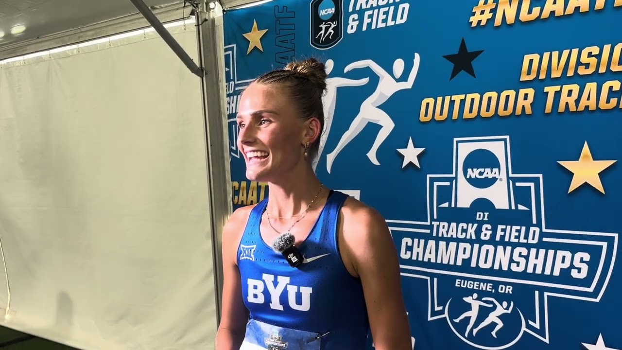 Taylor Lovell Proclaims BYU As “SteepleU,” Wins NCAA Championship 3000mSC Final In 9:21.03 PB