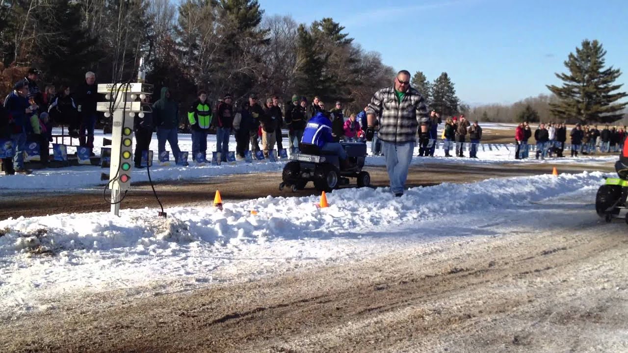 Team Swampass Lawn Mower Racing Lawn Tractor Drag Racing M Far Lane