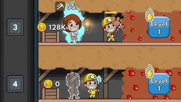 Ruby Mine Unlocked - Idle Miner Gameplay Walkthrough Ep5