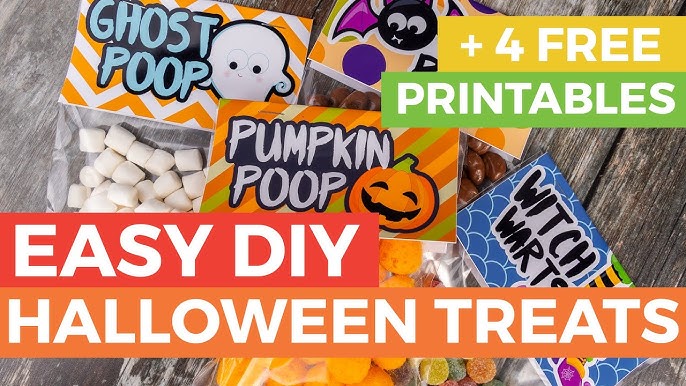 free-halloween-treat-bag-toppers-easy-diy-halloween-treat-tags-youtube for Free Printable Pumpkin Poop Labels FREE Halloween Treat Bag Toppers | Easy DIY Halloween Treat Tags - YouTube for Free Printable Pumpkin Poop Labels