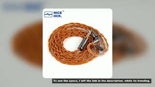 NICEHCK Engr.Mix Limited Quantity Cable Litz Structure Muti-materials Mixed Conductor Wire OFC 4.4mm