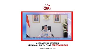 OJK Dorong Ekosistem Keuangan Digital yang Berkelanjutan