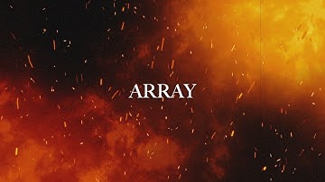 OFFICIAL Array Lyric Video