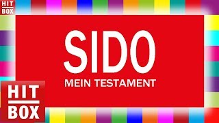 SIDO - Mein Testament &#39;HITBOX LYRICS KARAOKE&#39;