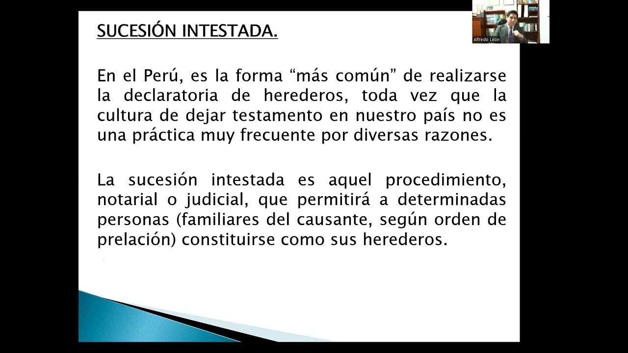 CONFERENCIA: Traslado de Sucesión del Registro Personal al Registro de Propiedad Inmueble.