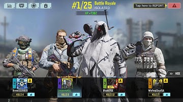 🏆 Squad Domination! 32 KILLS | COD Mobile Battle Royale – Isolated Map Victory 🔥