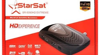 STARSAT SR-5090HD Extreme Mini Digital Satellite Receiver l Unboxing,  Review l English