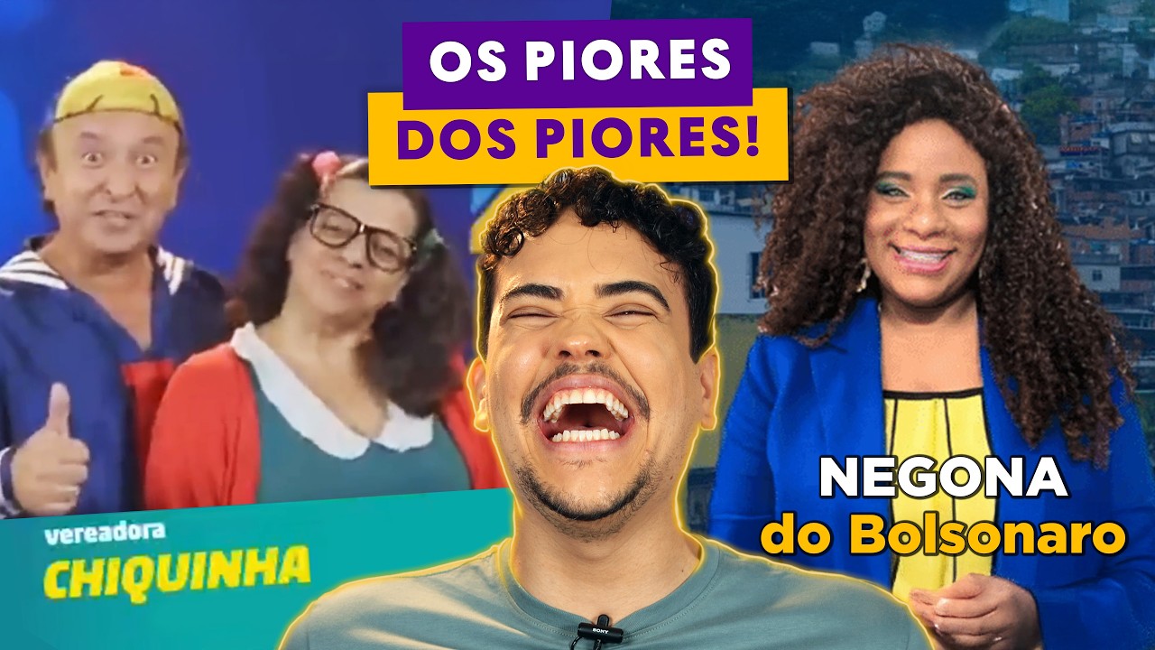 Os mais Bizarros e Engraçados Candidatos do Brasil [REACT]