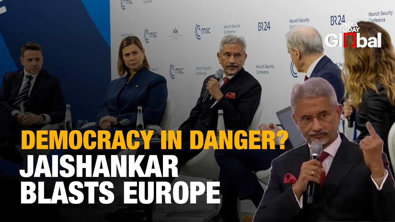 Jaishankar Viral Speech | Democracy In Danger? Jaishankar Stuns Europe, Shows His Inked Finger