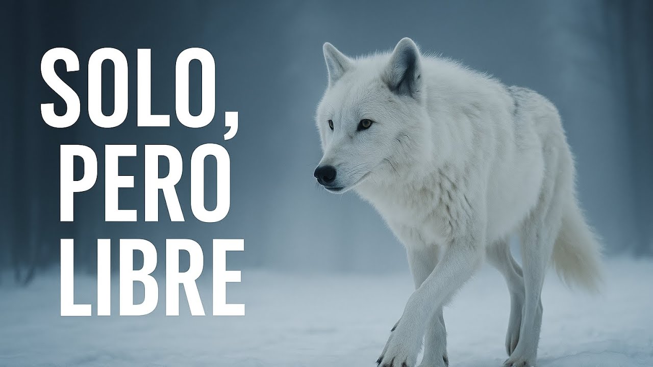 Reflexión sobre la soledad del Lobo que Te Enseñará a Vivir Libre”