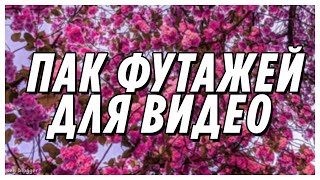 ПАК ФУТАЖЕЙ ДЛЯ ВИДЕО НА ЗЕЛЕНОМ ФОНЕ // SAY BLOGGER //