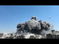 Israeli Missile OBLITERATES Residential Building in Gaza Refugee Camp