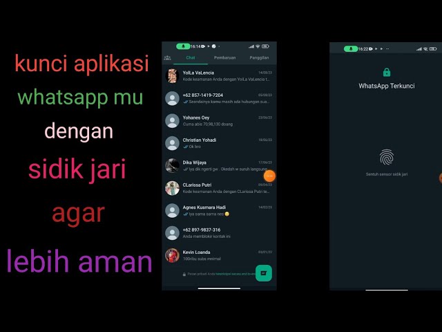 Kunci Whatsapp Kamu Dengan Sidik Jari Agar Lebih Aman class=