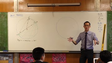 Angle Properties - Circle Geometry (Angle in a semicircle)