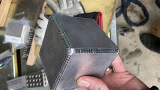 tig aluminum cube