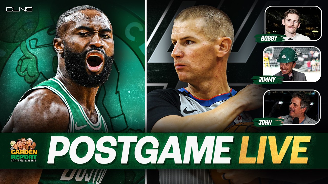 Garden Report: Celtics vs Spurs Postgame | Jaylen Brown EJECTED!