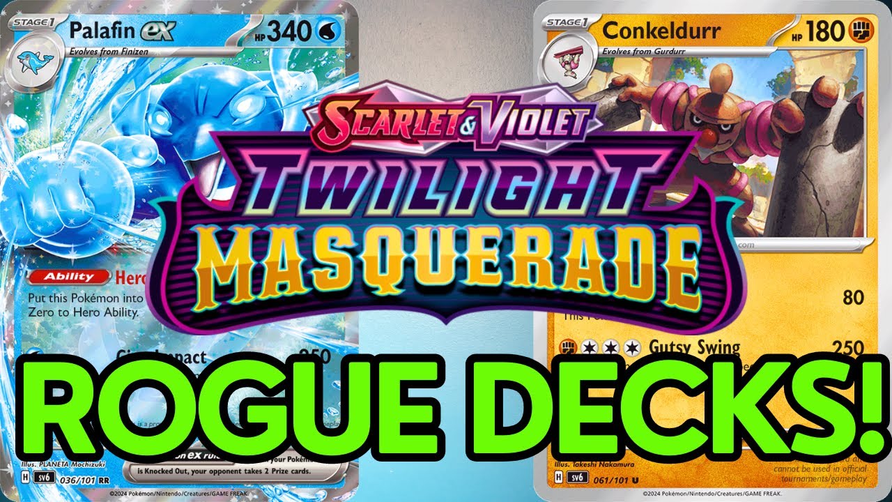 Top 5 Rogue Decks in Twilight Masquerade (w/ PTCGL Lists!)