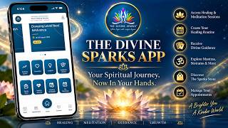 The Divine Sparks App | Healing, Meditation, Divine Guidance & Your Spiritual Journey screenshot 1