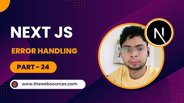 Next.js Error Handling |  Next Js Tutorial In Hindi