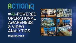 ACTIONiQ: #AI-Powered Operational Awareness & Video Analytics