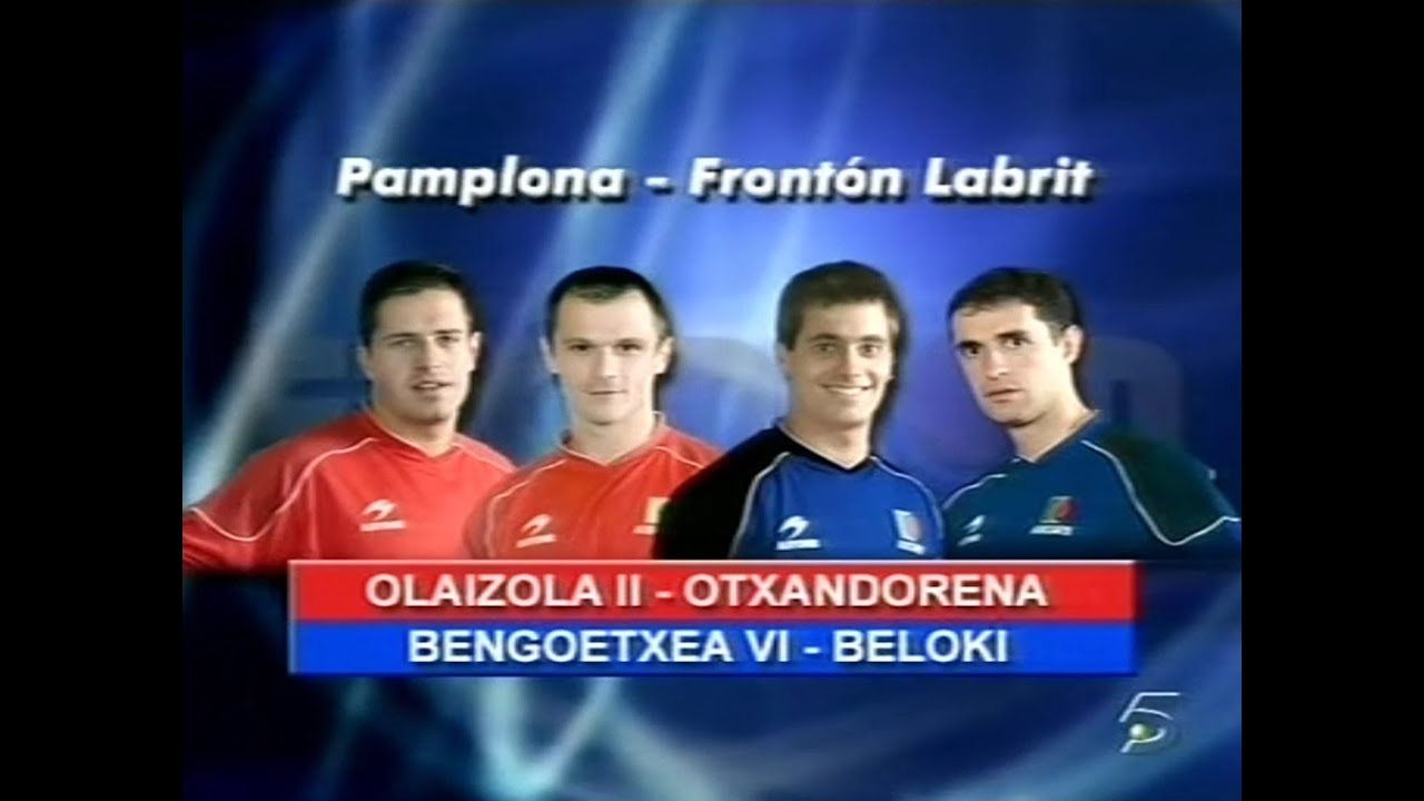 OLAIZOLA II - OTXANDORENA vs BENGOETXEA VI - BELOKI (Labrit · 2007) Mano