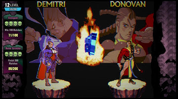 NIGHTWARRIORS DARKSTALKERS RESURRECTION PS3 DEMITRI MAXIMOFF ARCADE MODE