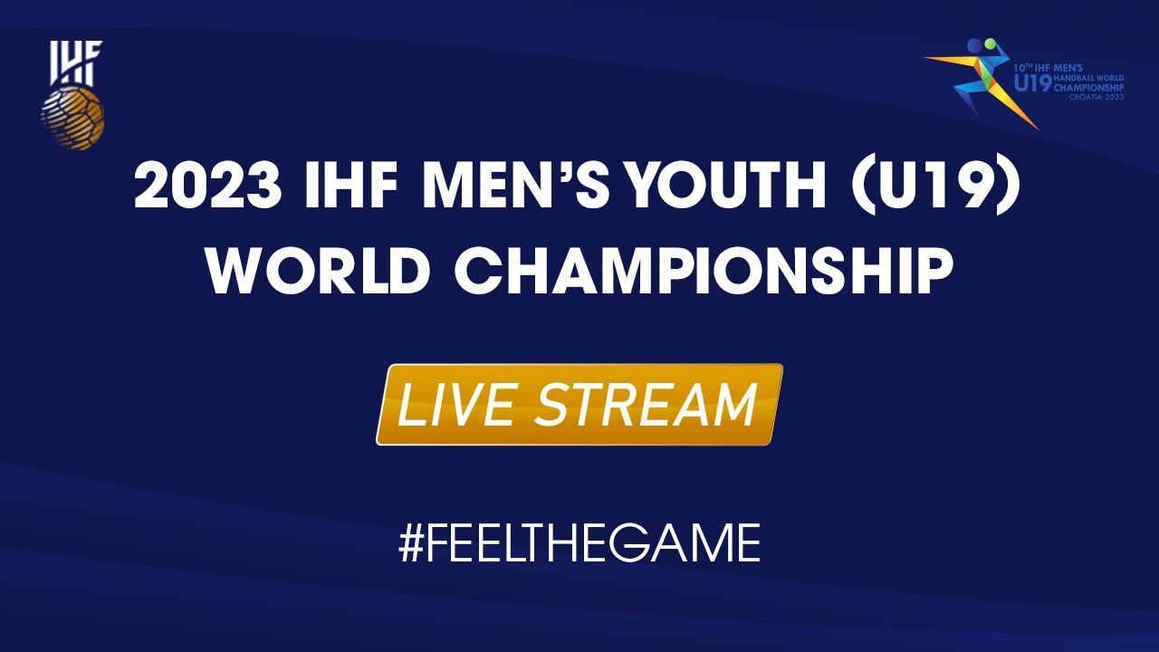 Algeria vs New Zealand Presidents Cup 2023 IHF Mens Youth (U19) World Championship