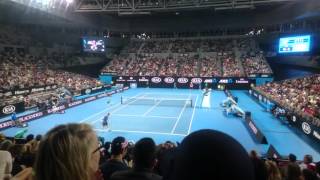 Isner vs Ferrer Australian Open 2016 Match Point 4K
