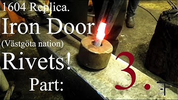 Blacksmithing - Forge A Iron Door Replica. Part: 3