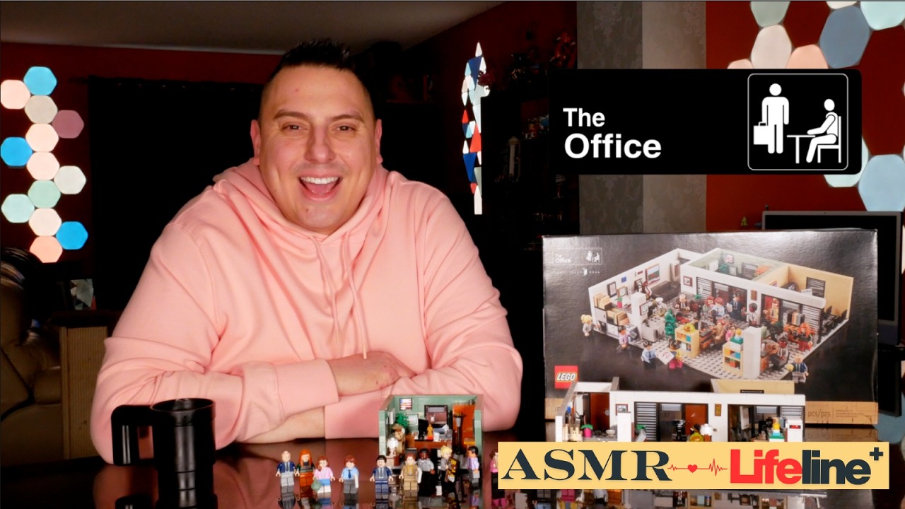 ASMR | The Office (TV Series) | LEGO Review + Showcase