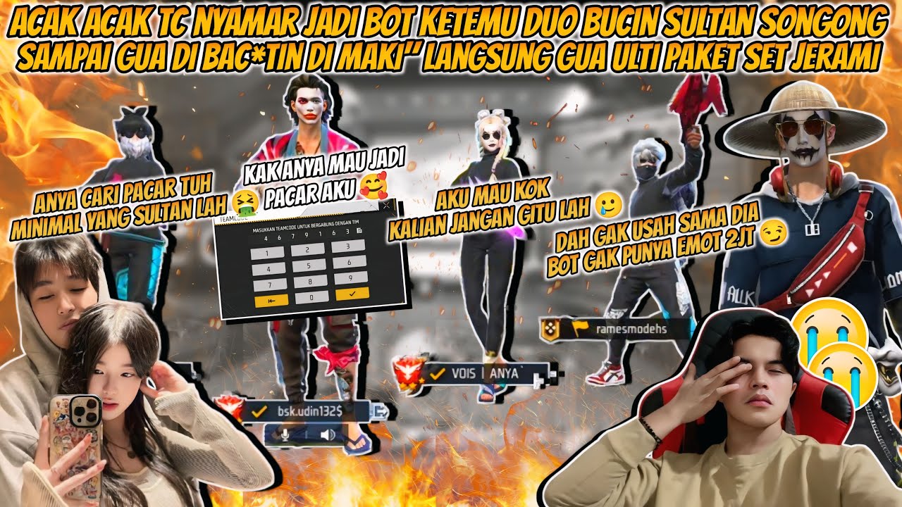 ACAK-ACAK TC NYAMAR JADI BOCIL KETEMU CEWE BARU PUTUS DAN DUO BUCIN SONGONG AUTO KASIH PAHAM