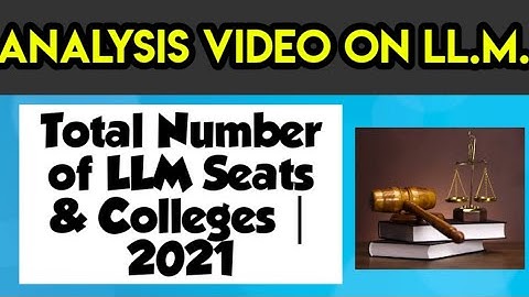 List of LLM Specialisations | Number of seats and colleges | Telangana|  By KRISHNA