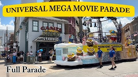 Universal Mega Movie Parade | Universal Studios Orlando 2025