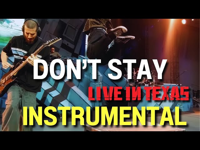 Linkin Park - Don't Stay [Live in Texas] (Instrumental)