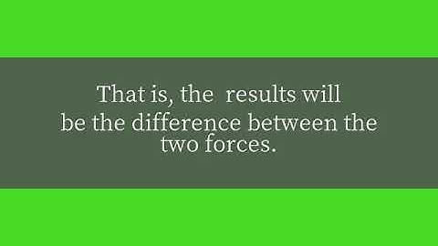 What happens if more than one force acts on an object?