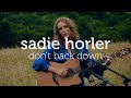 sadie horler, don&#39;t back down - the nomad sessions