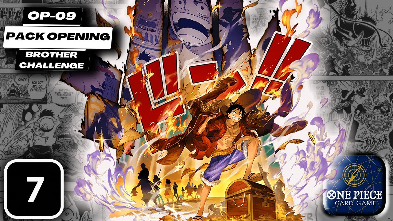 引渡し決定！！ WE PULLED THE MOST WANTED CARD IN THE SET!!! * OP-09 One Piece