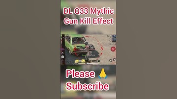 Kill Effect Full Upgrade DL Q33 Mythic Gun: Call Of Duty Mobile #codm #codmobile