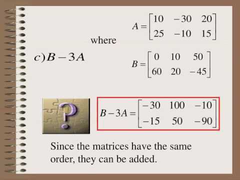 MATRICES A rectangul