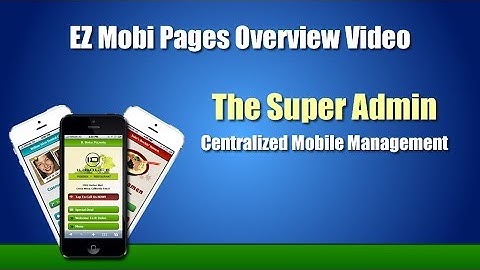 Mobile Website Software | Mobile Website CMS