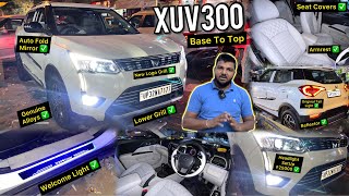 2023 Xuv300 W4 Modification With Price ✅ XUV 300 Base To Top Modified