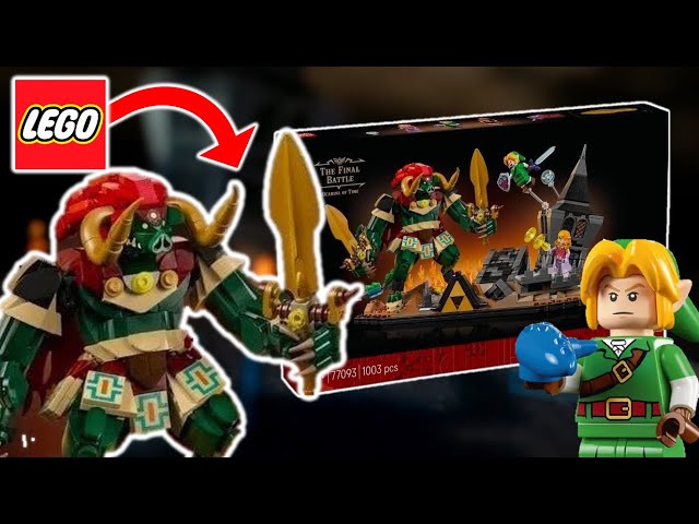 Lego Ganondorf is here! Final Battle set: 77093 reveal and initial