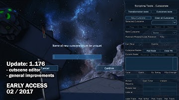 Space Engineers - Update 01.176 DEV - Cutscene Editor