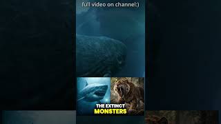 Top 5 Extinct Monsters | The Unknown Stories | #shorts #megalodon #smilodon #titanoboa #facts